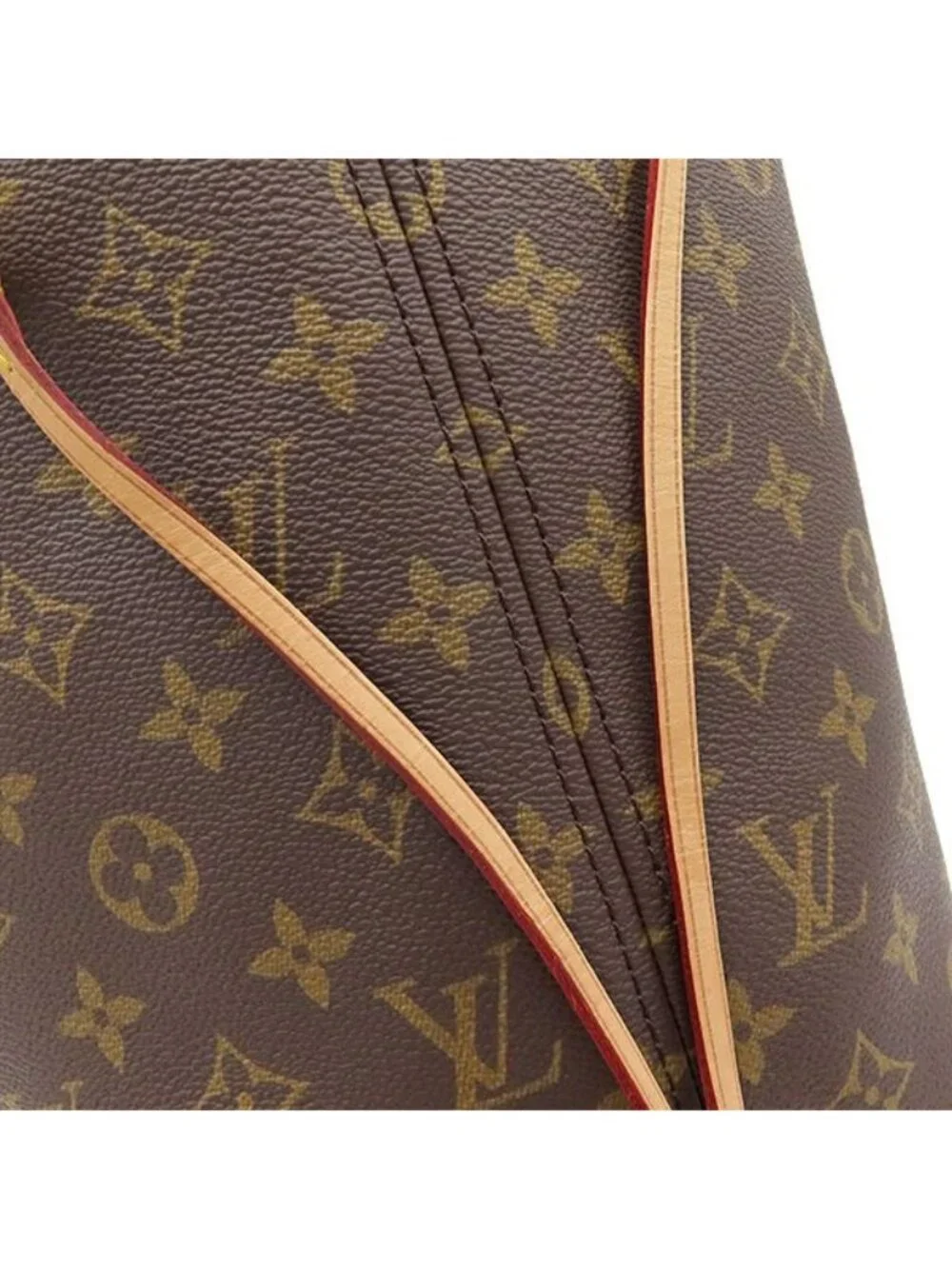 Louis Vuitton 2-Way Bag Neverfull Inside Out MM Canvas Monogram Rose Pondicherry